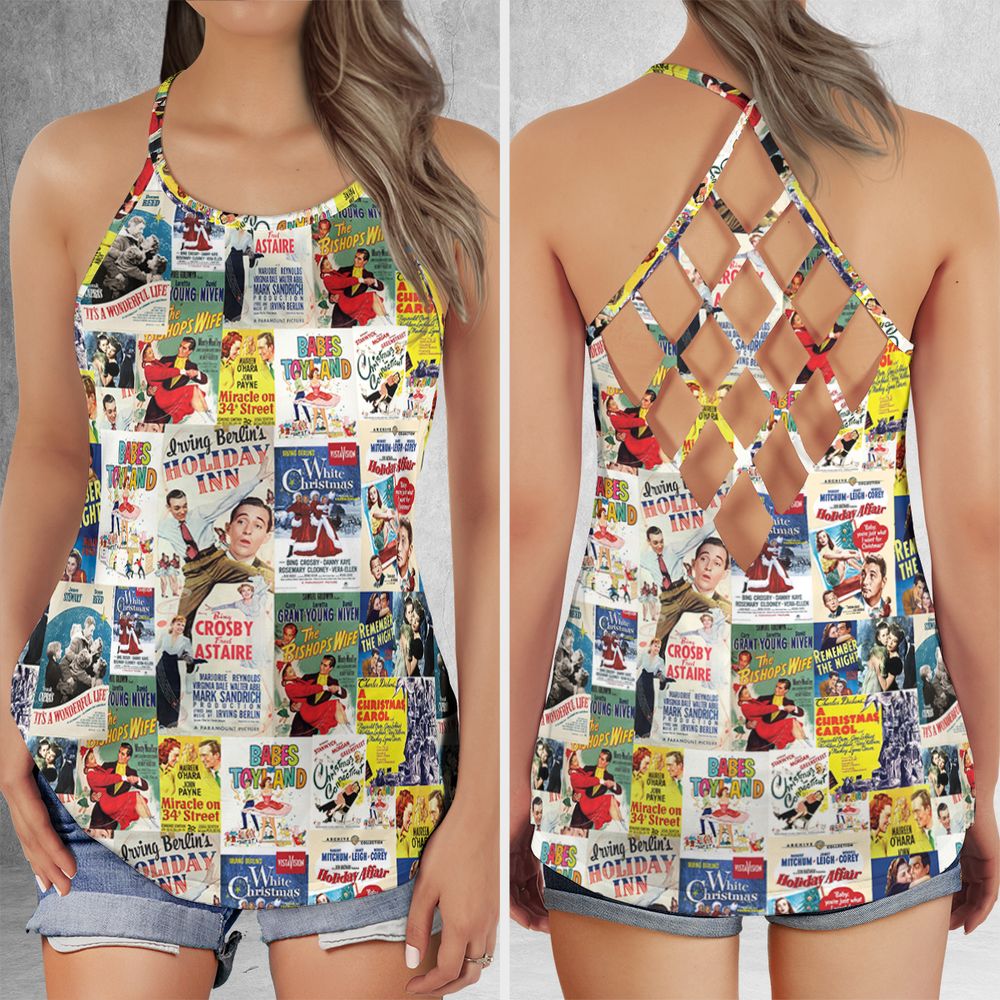 Criss Cross Tank Top - 39D2F3K4 -  - 1