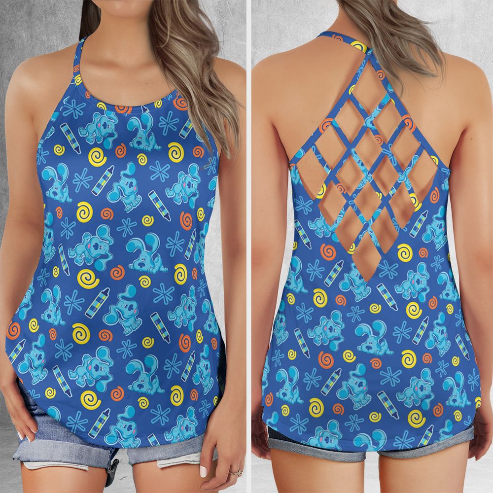 Criss Cross Tank Top - V4N5ZMWA -  - 1