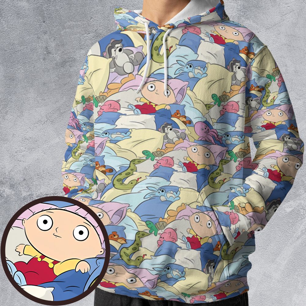 All-over Print Hoodie - FGCXMBEW -  - 1