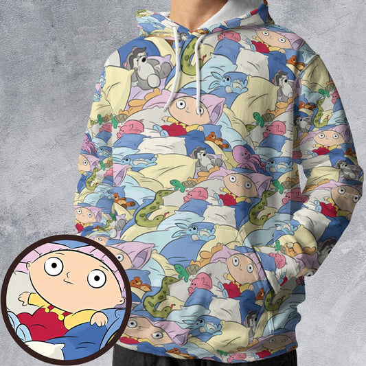 All-over Print Hoodie - FGCXMBEW -  - 1