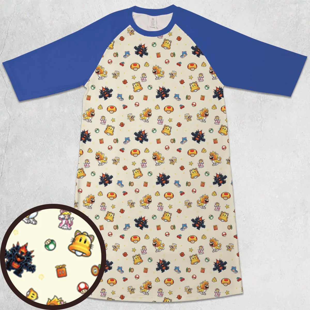 3/4 Sleeve Raglan Dress - Y118YLQL