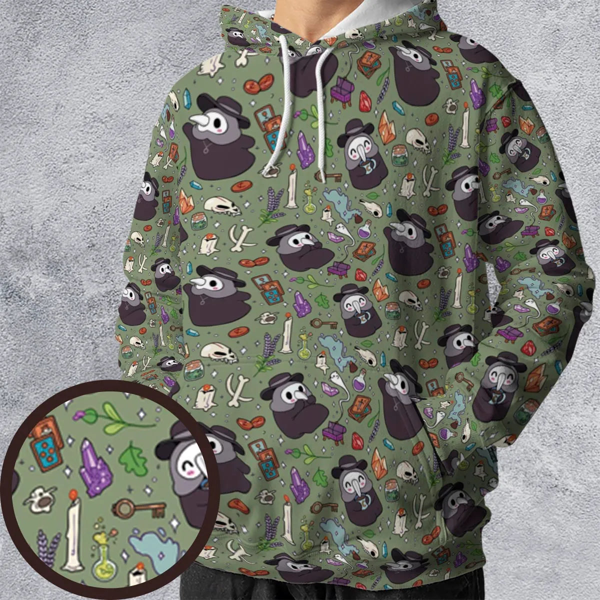 All-over Print Hoodie - JJM6NW9R