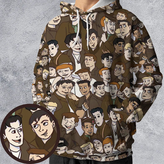 All-over Print Hoodie - XGQC35W1