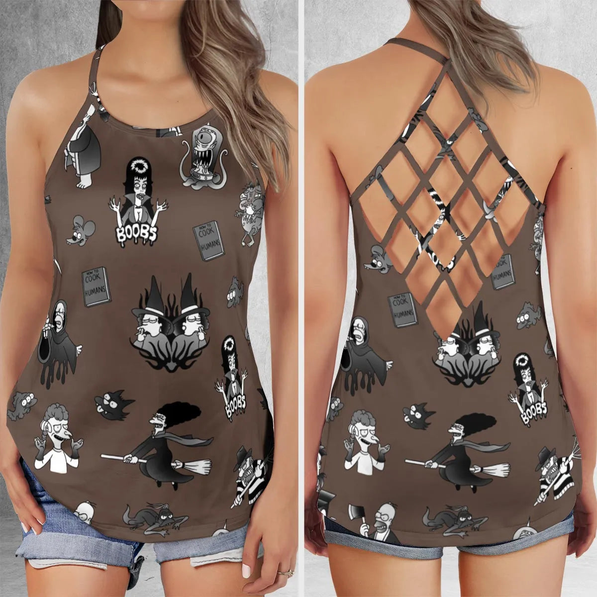 Criss Cross Tank Top - CPCKNSHF