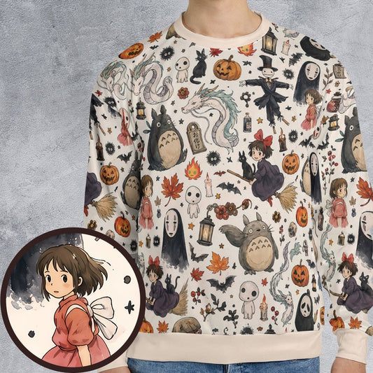 All-over Print Sweatshirt - 55XB1H68 -  - 1
