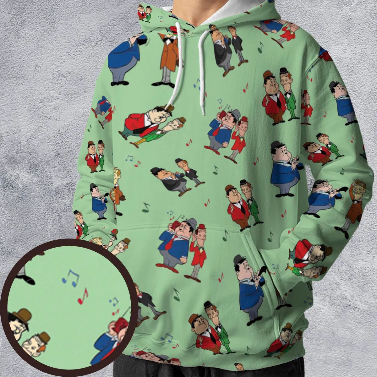 All-over Print Hoodie - LGHK8YLG