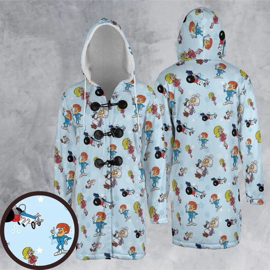 Hooded Cloak Coat - DBPH7Y3D