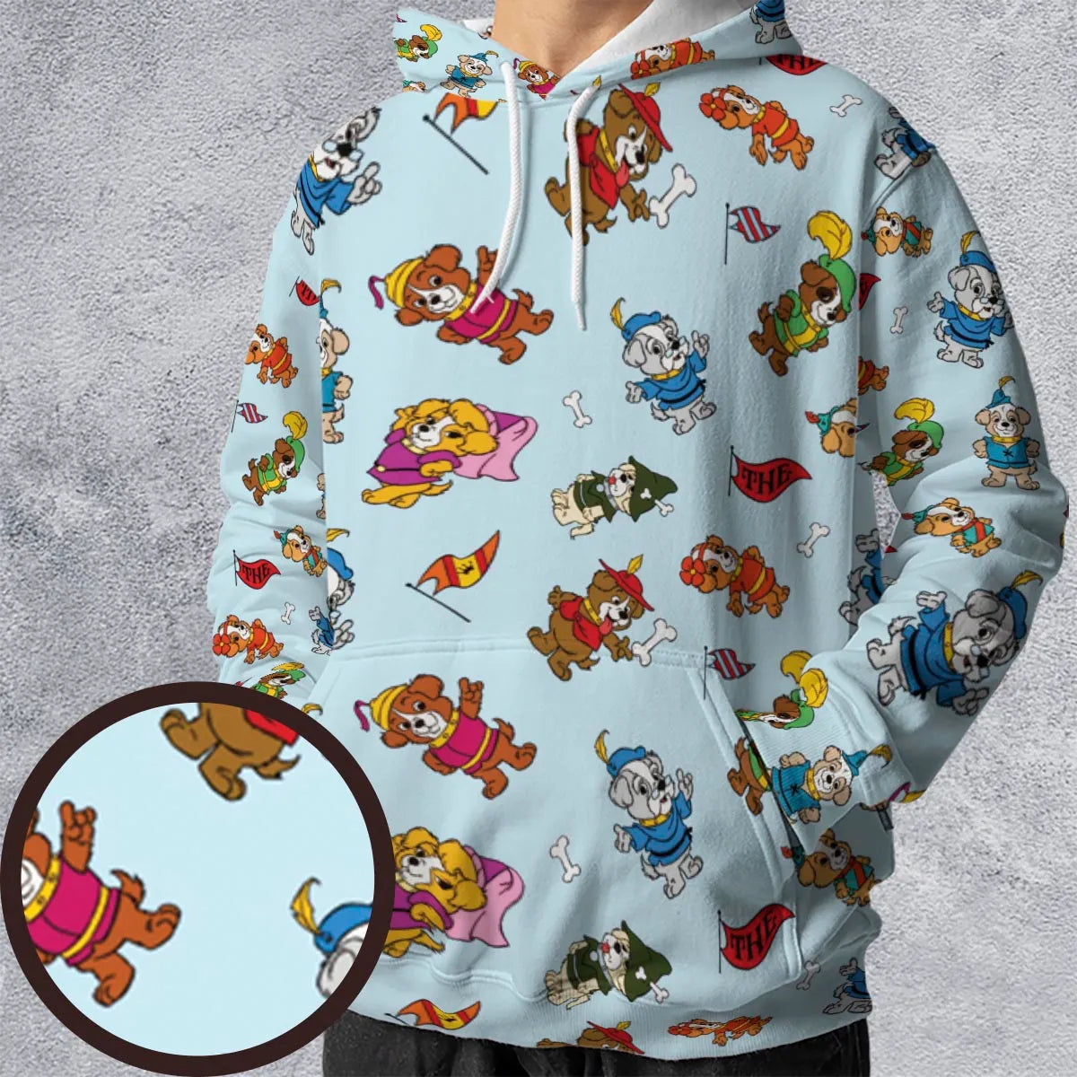 All-over Print Hoodie - 8L3J36JV