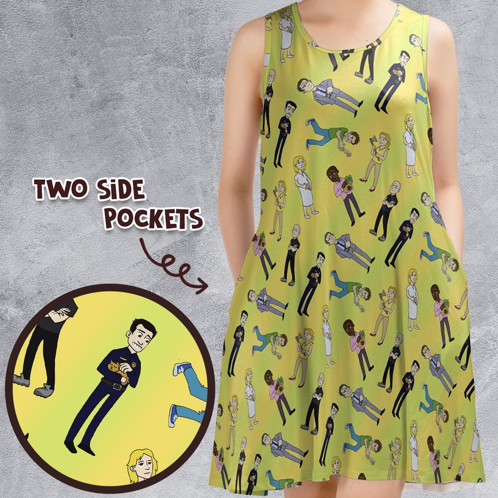 Sleeveless Dress - G2DWRAY9 -  - 1