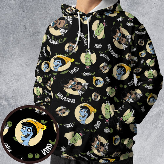 All-over Print Hoodie - Y3DR9HLU -  - 1