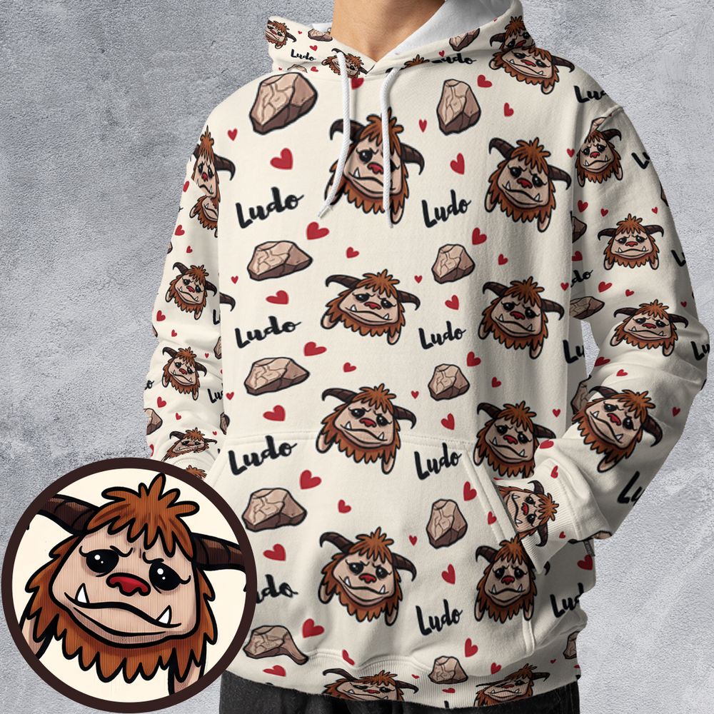 All-over Print Hoodie - G1UG86MC -  - 1