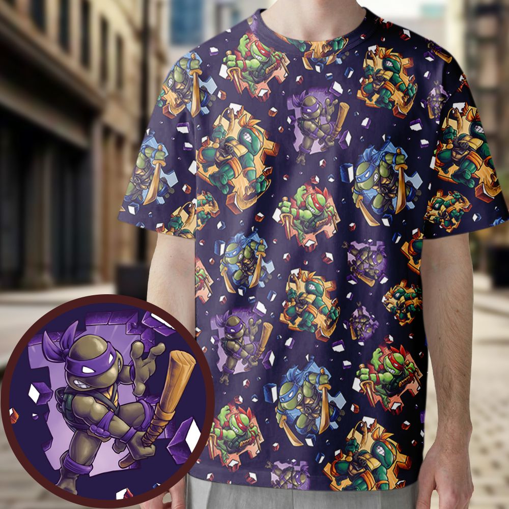 All-Over Print Unisex T-Shirt -  - 1