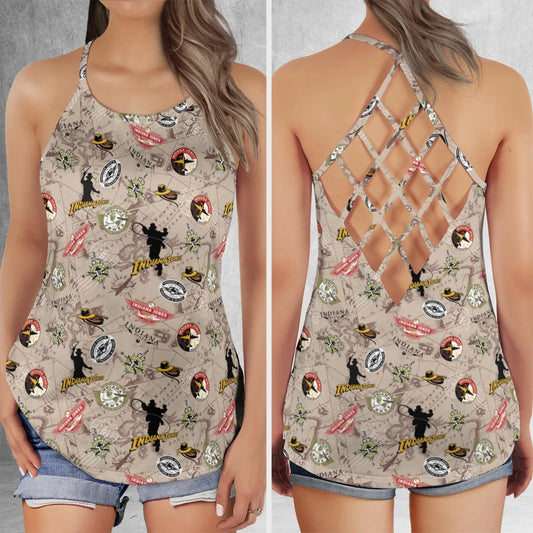 Criss Cross Tank Top - TUCAL4Y3