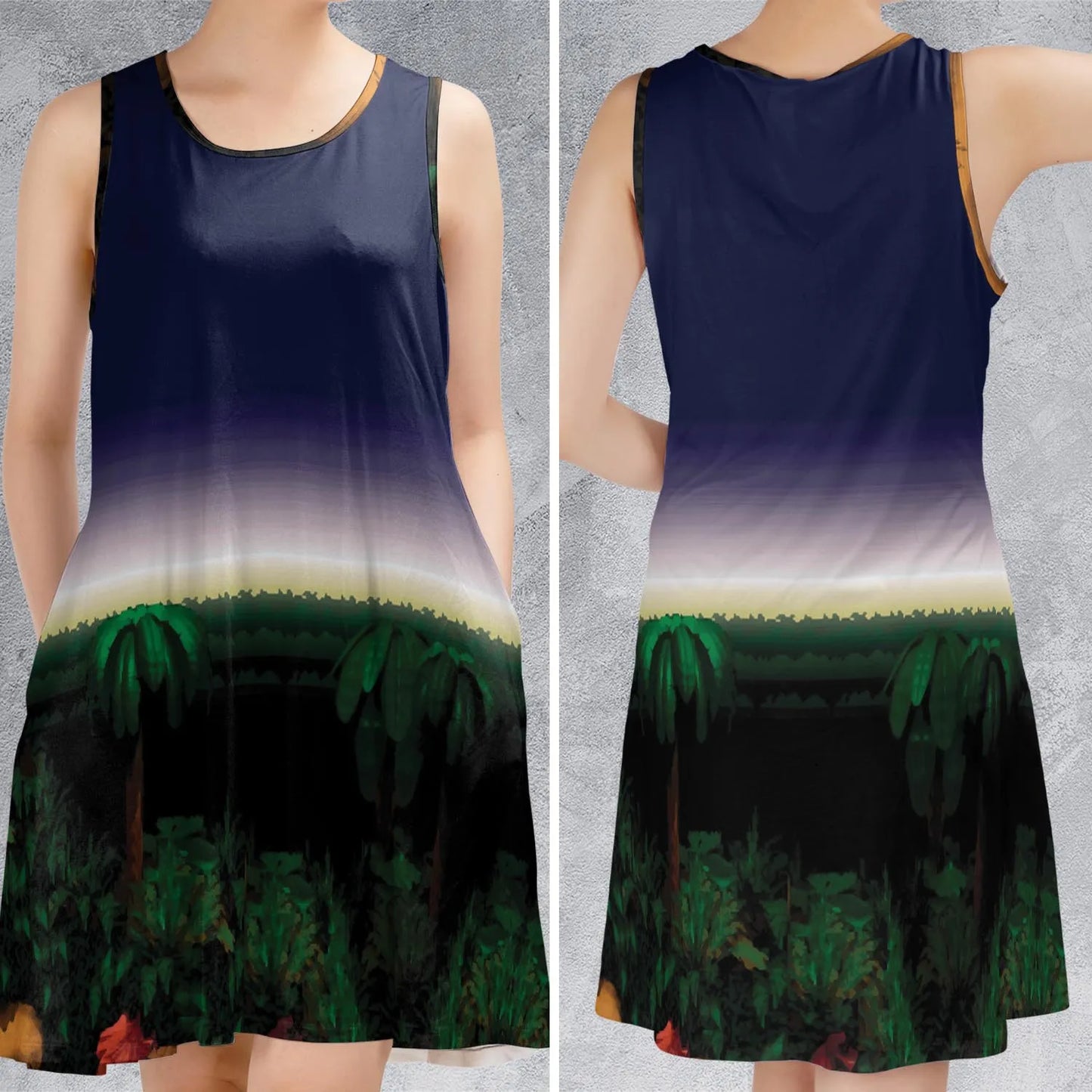 Sleeveless Dress - FNTUTGWZ