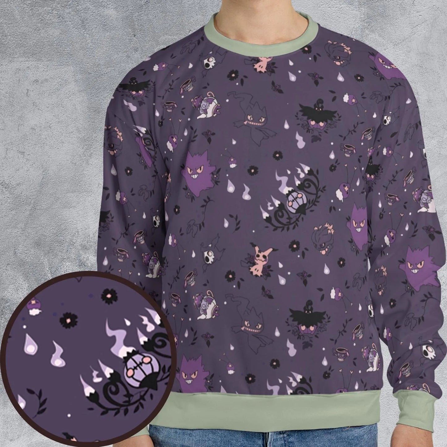All-over Print Sweatshirt - 42GR15Y6