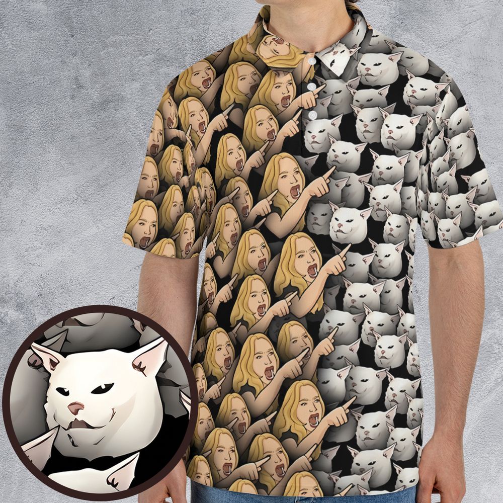 Womans Yelling at Cats -  - 1