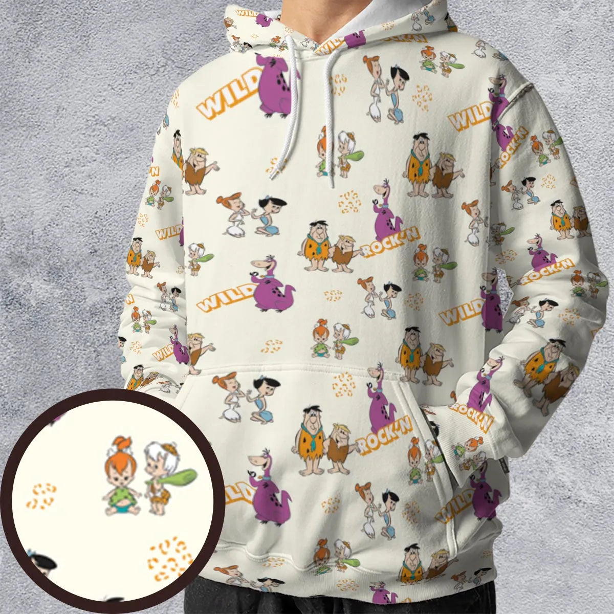 All-over Print Hoodie - BKJ5V23F