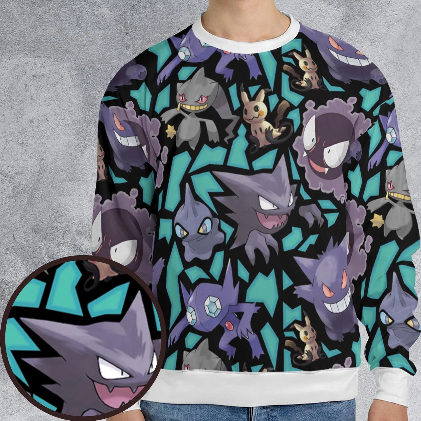 All-over Print Sweatshirt - SHUE7WVR