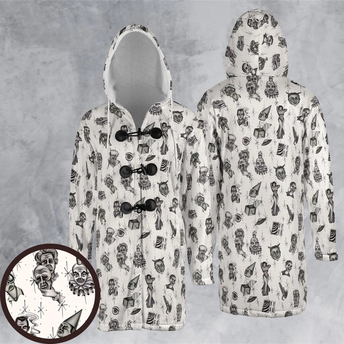 Hooded Cloak Coat - H7W5K5VR