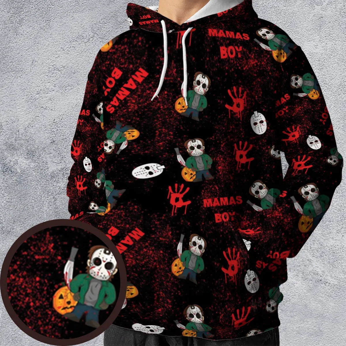 All-over Print Hoodie - 7JTSDD53