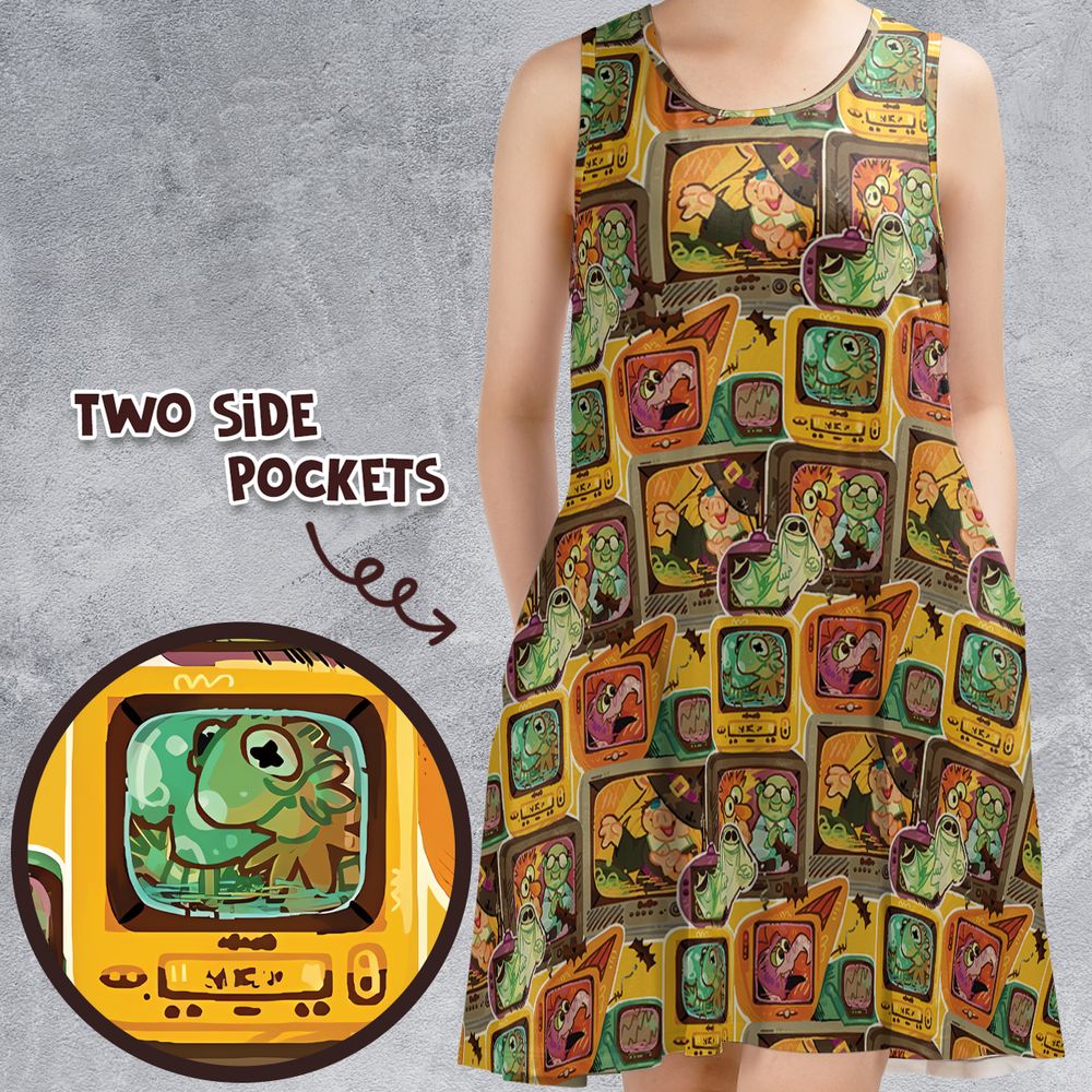 Sleeveless Dress - 2W48DQB1 -  - 1