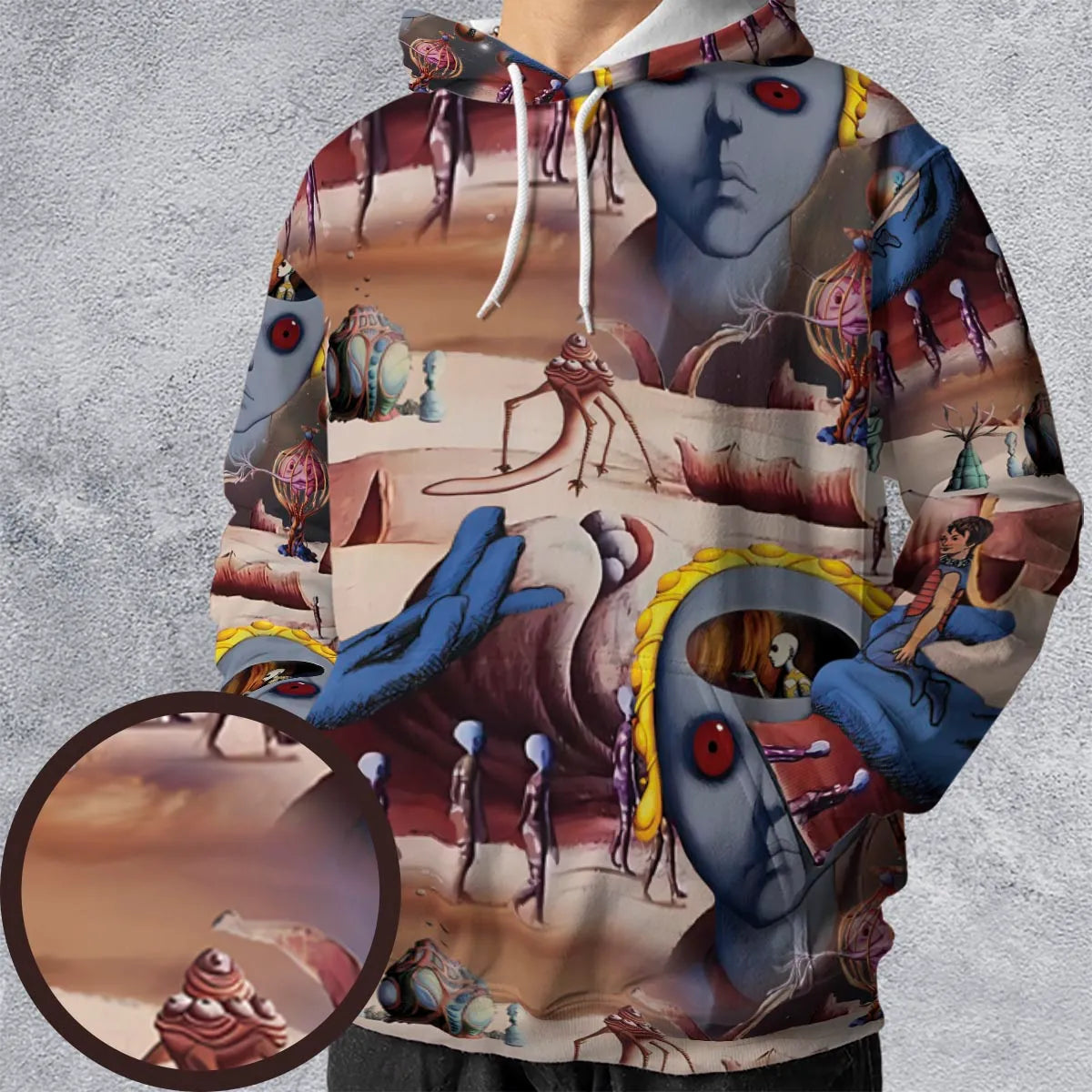 All-over Print Hoodie - C6M4QUG1