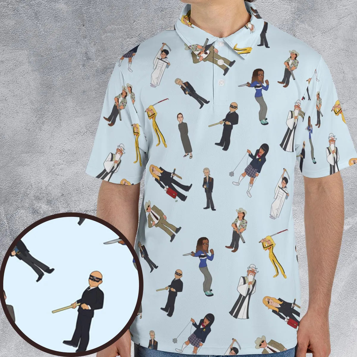 AOP Men/Women Polo Shirt - FRC3L3MP