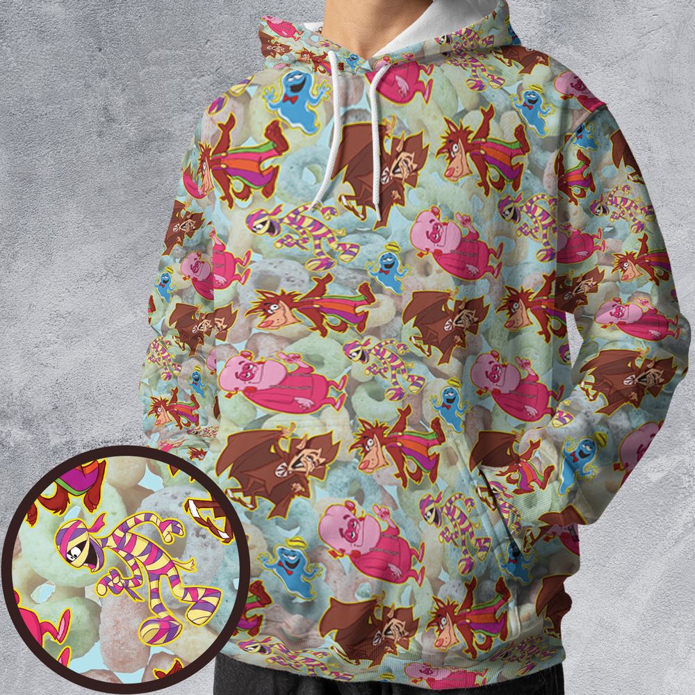 All-over Print Hoodie - 43EHBWH8 -  - 1