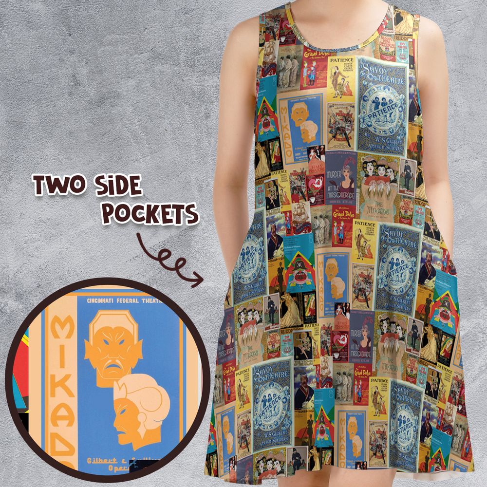 Sleeveless Dress - JDDMGH69 -  - 1