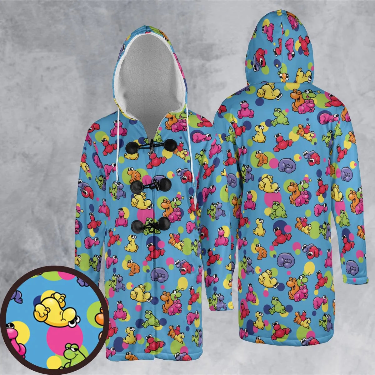 Hooded Cloak Coat - 8878WN71