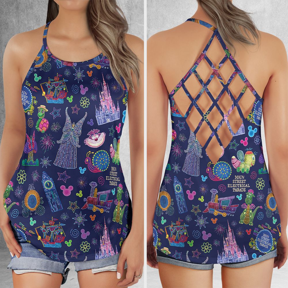 Criss Cross Tank Top - YJA8J54X -  - 1