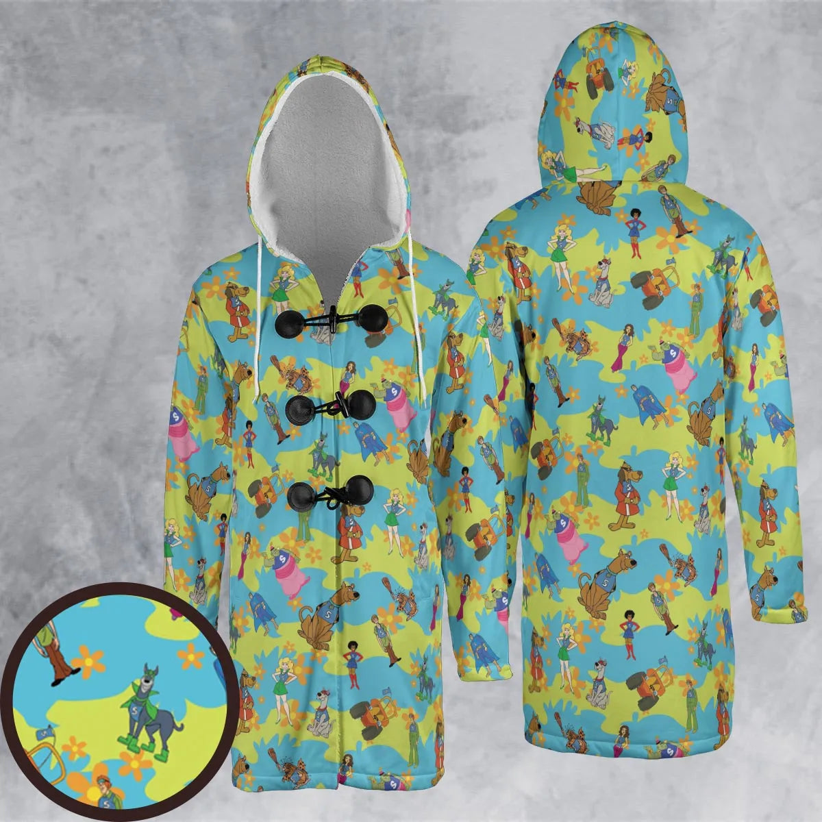 Hooded Cloak Coat - 5RJXKTTM