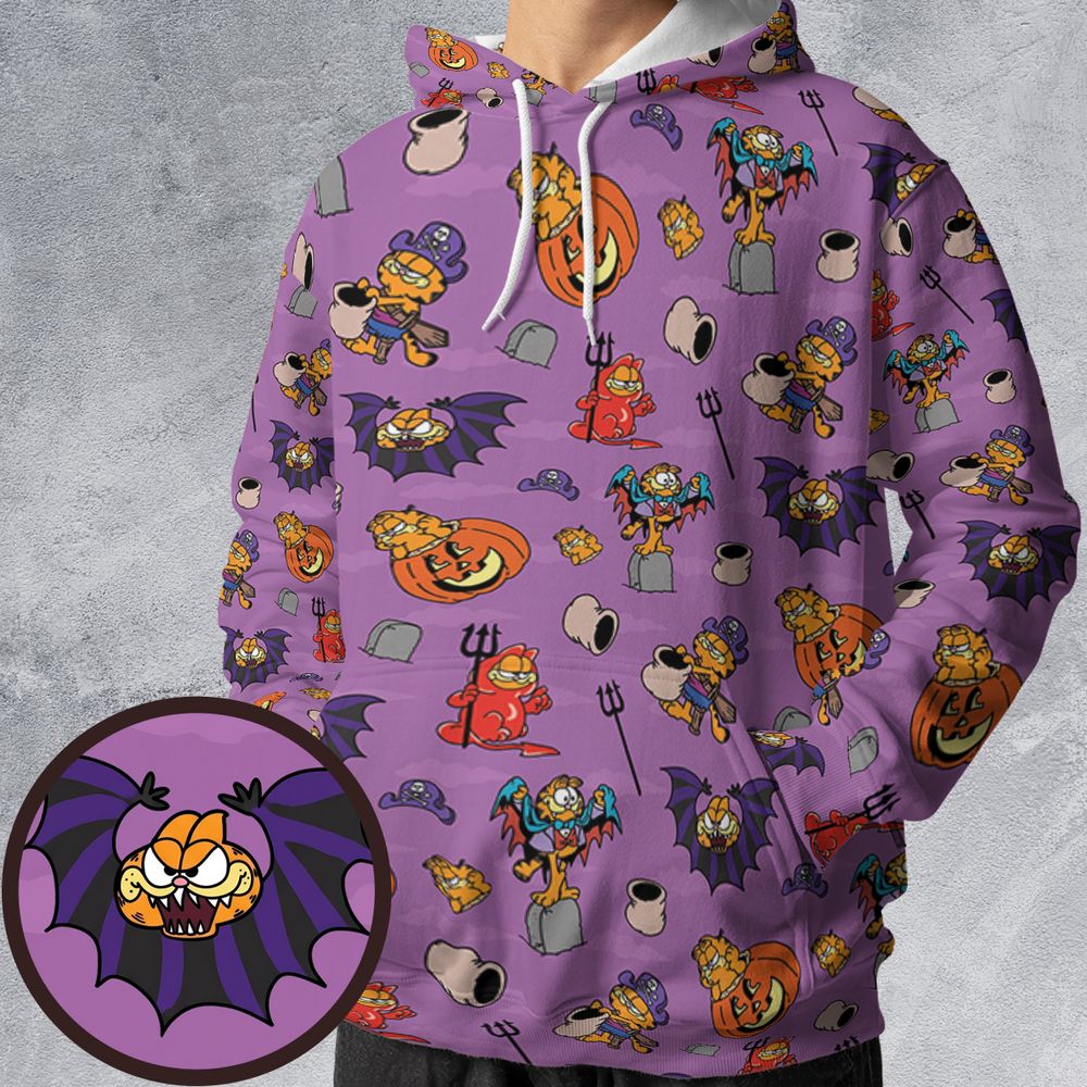 All-over Print Hoodie - HQPHDBKY -  - 1