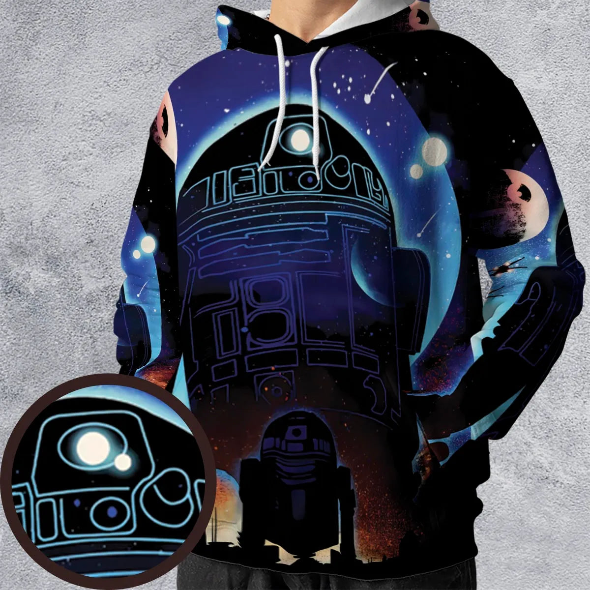 All-over Print Hoodie - 9NL7SCAF