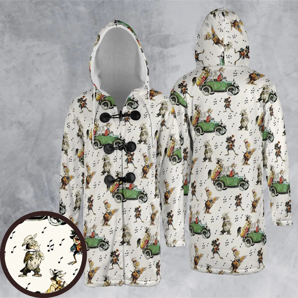 Hooded Cloak Coat - A2BJEPAP
