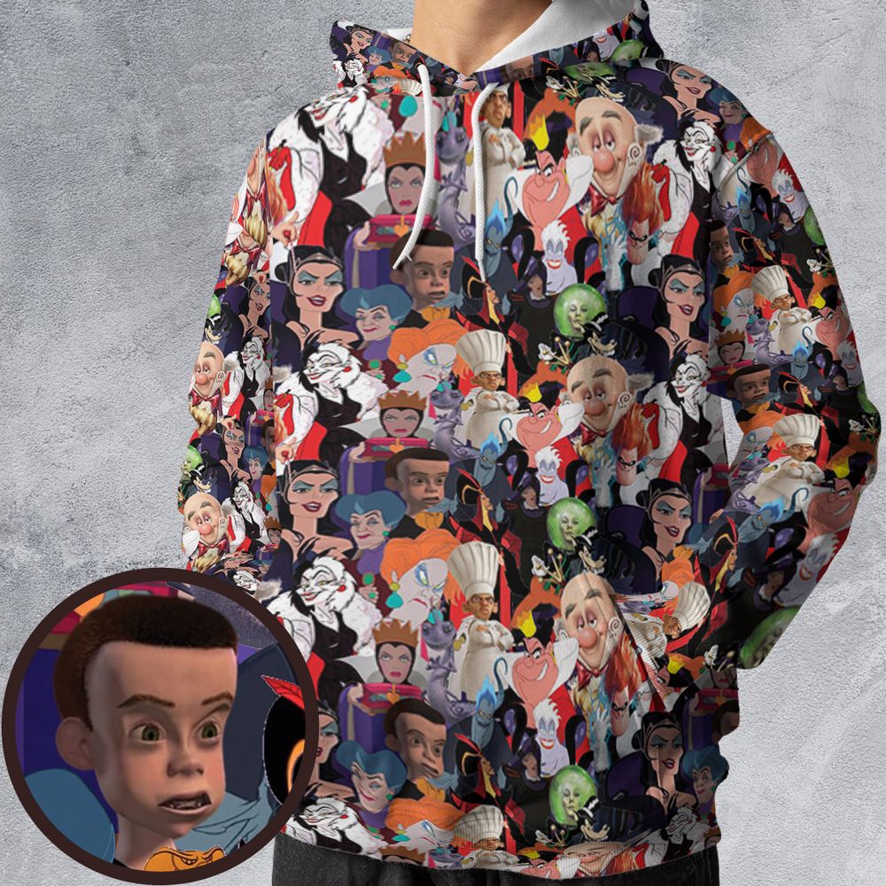 All-over Print Hoodie - CVAMPW9B -  - 1