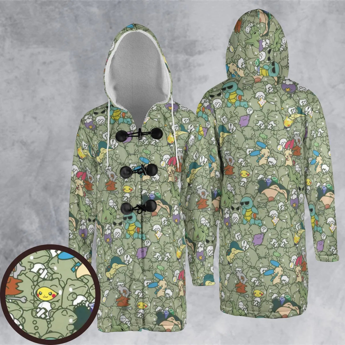 Hooded Cloak Coat - BEVN32QZ