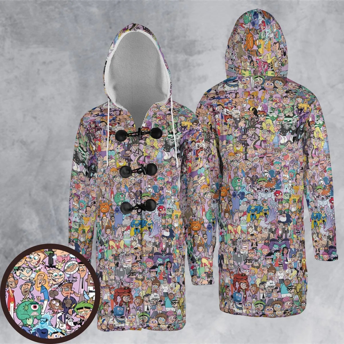 Hooded Cloak Coat - UEERNE6Y