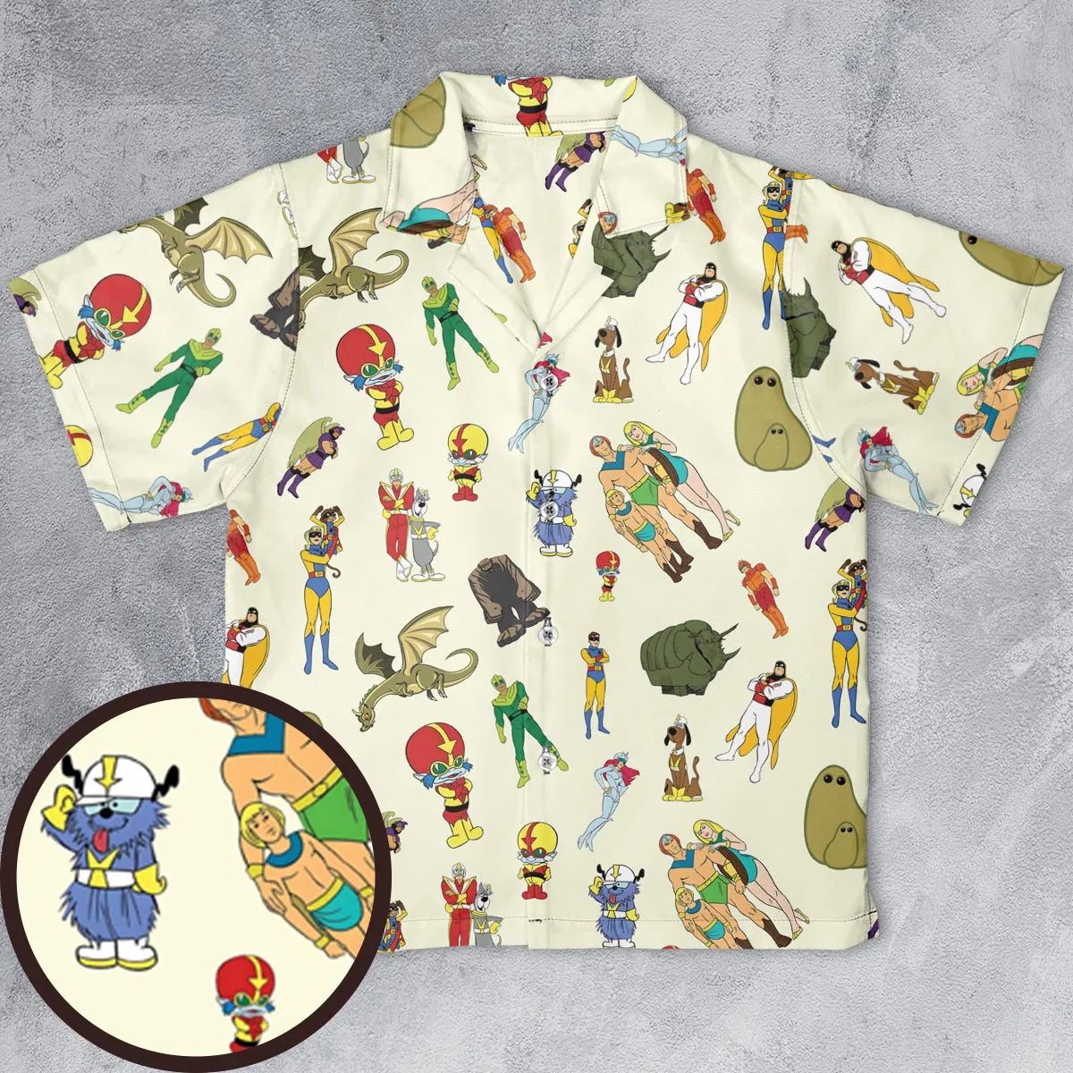 Youth Hawaiian Shirt - UCBJFRB5