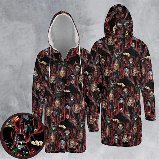 Hooded Cloak Coat - YF9UM6AM