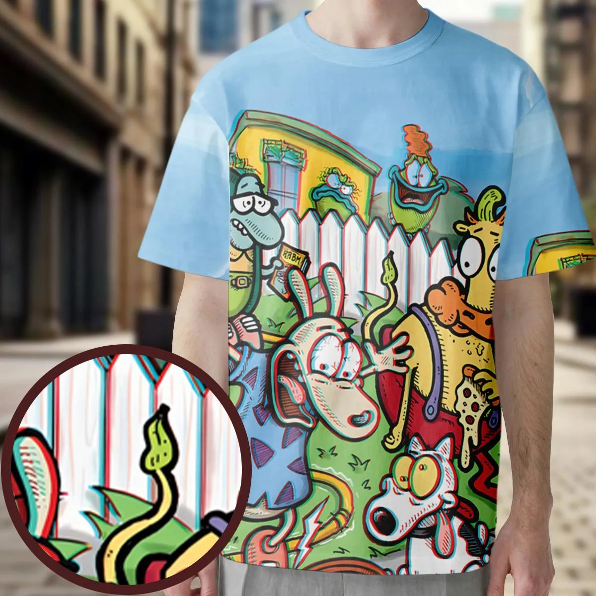All-Over Print Unisex T-Shirt - CB7NS1QS
