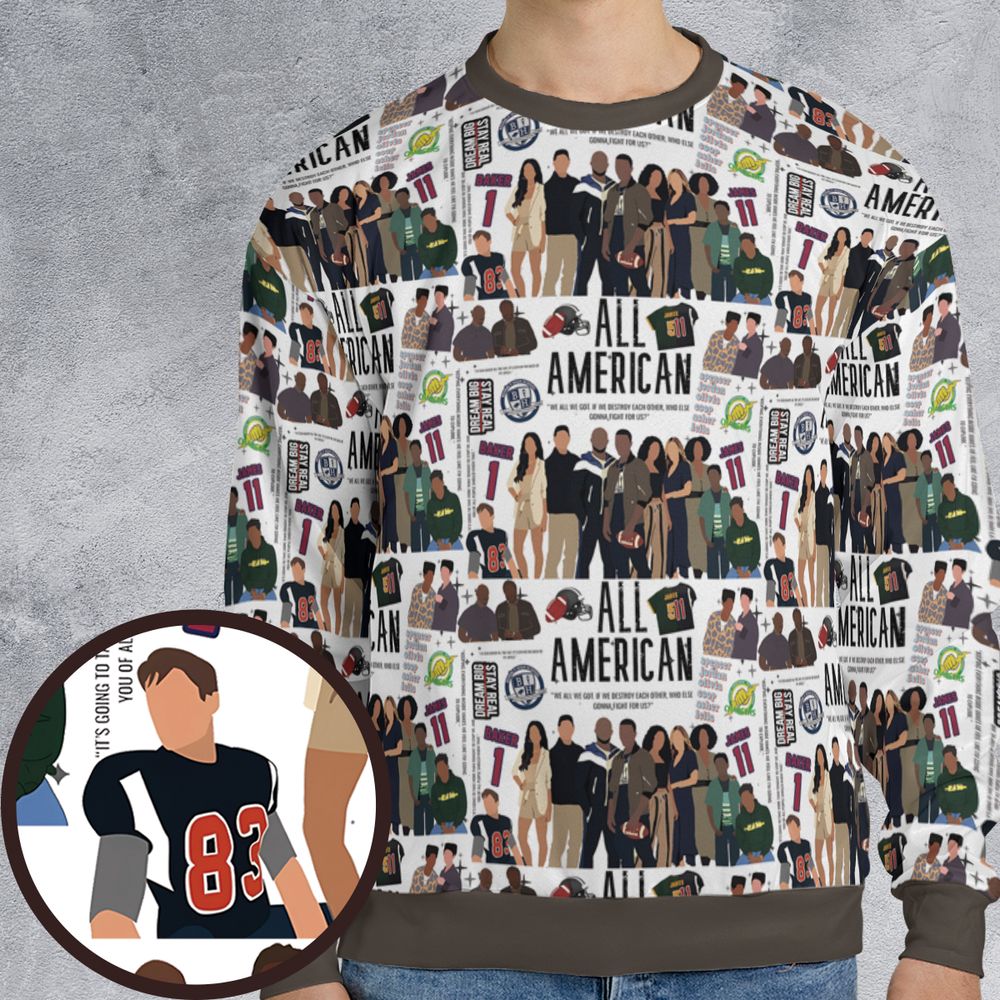 All-over Print Sweatshirt - JT8FTG2W -  - 1