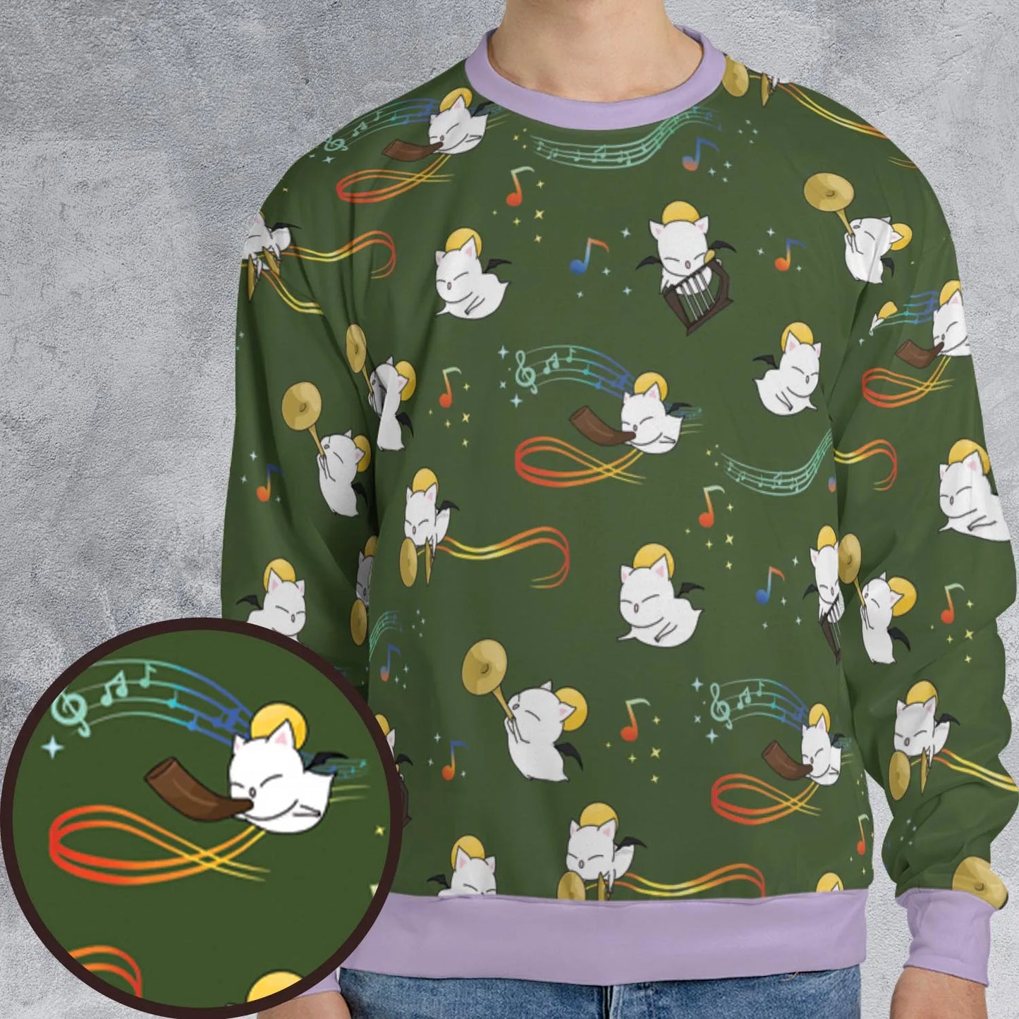 All-over Print Sweatshirt - APQ8XAP6