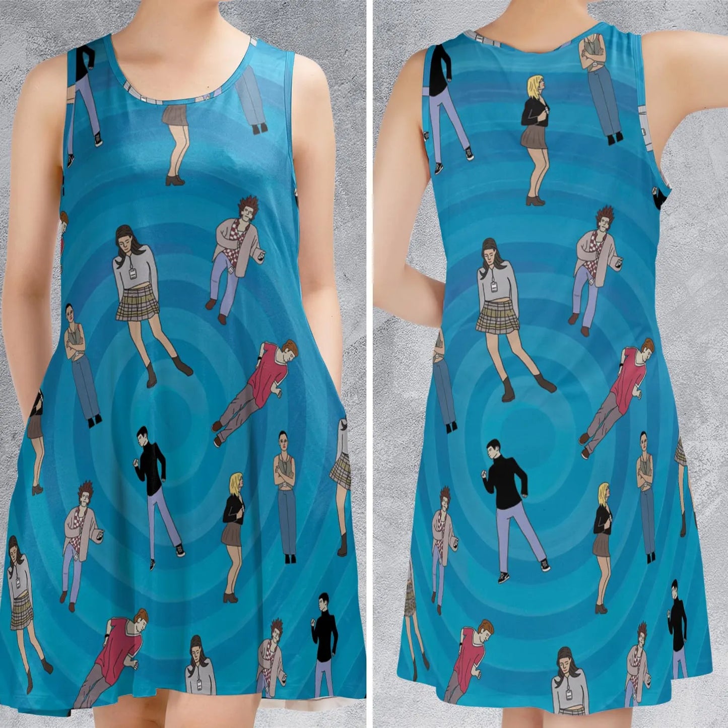 Sleeveless Dress - 4A91YRJS