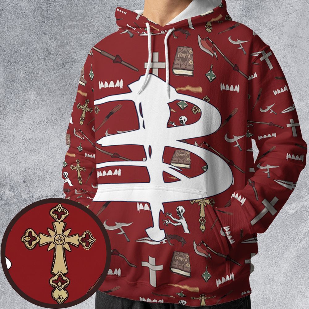 All-over Print Hoodie - FCXUDEK1 -  - 1