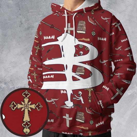 All-over Print Hoodie - FCXUDEK1 -  - 1