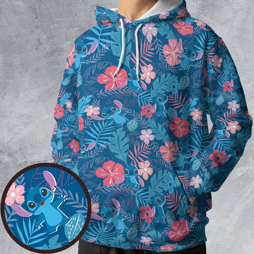 All-over Print Hoodie - NMSSKJK7 -  - 1