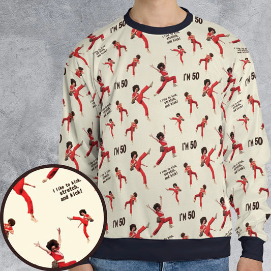 All-over Print Sweatshirt - 5QQ77YQK
