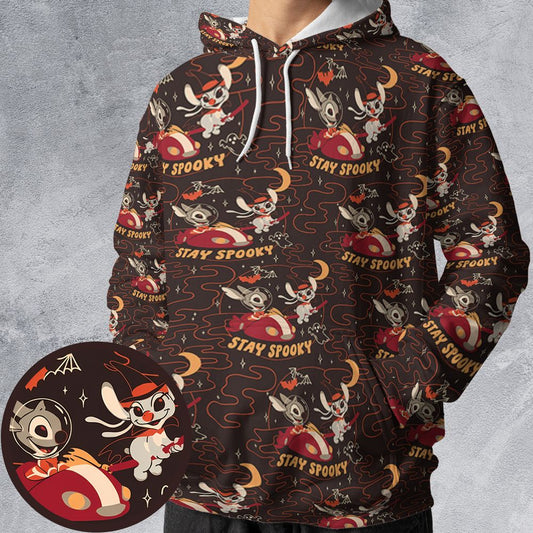 All-over Print Hoodie - U8QTZ4JW -  - 1