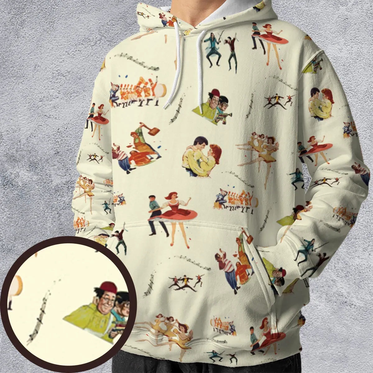 All-over Print Hoodie - 1HTPZ2MD